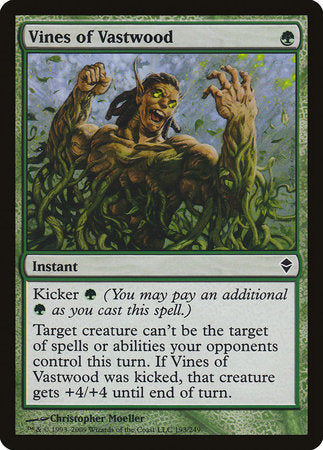 Vines of Vastwood [Zendikar] | Tabernacle Games