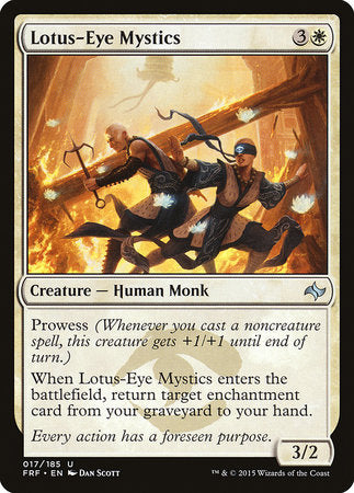 Lotus-Eye Mystics [Fate Reforged] | Tabernacle Games