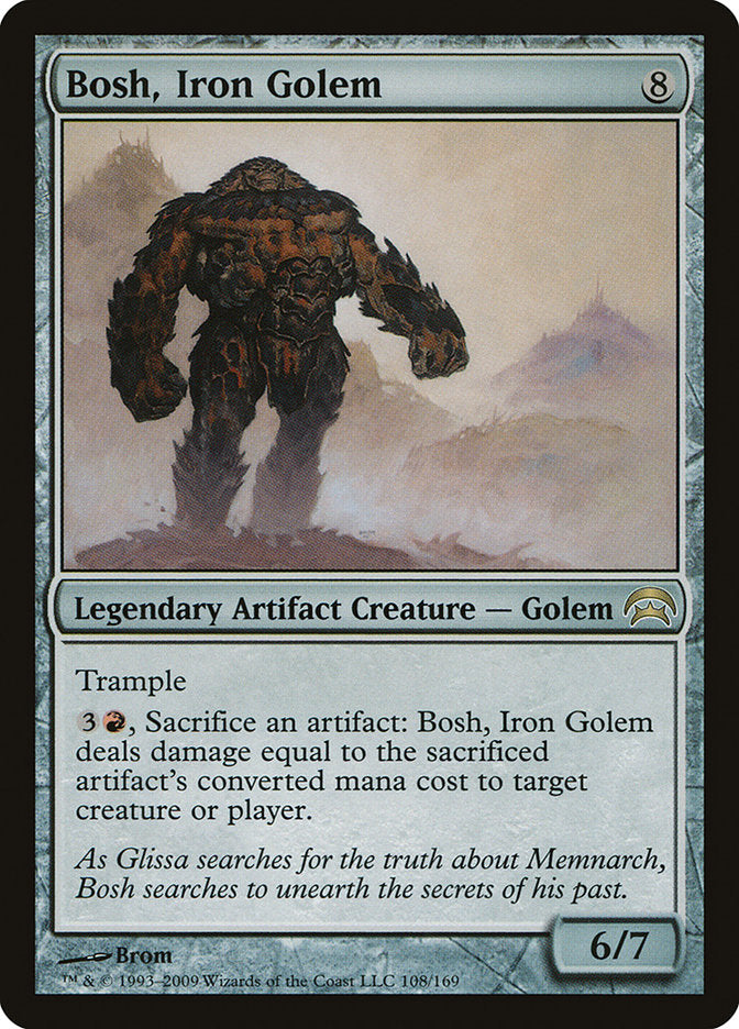 Bosh, Iron Golem [Planechase] | Tabernacle Games