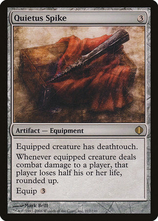 Quietus Spike [Shards of Alara] | Tabernacle Games