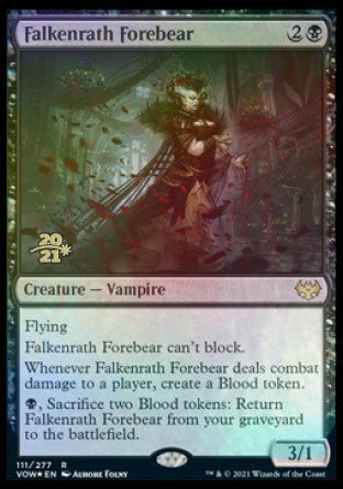 Falkenrath Forebear [Innistrad: Crimson Vow Prerelease Promos] | Tabernacle Games