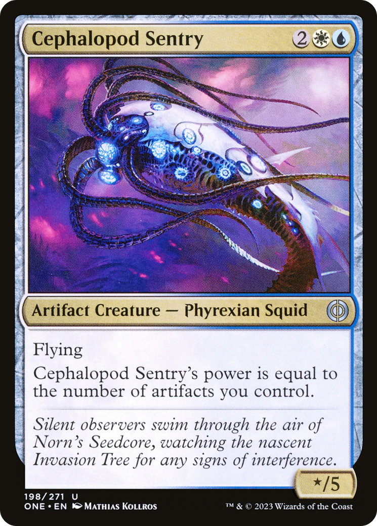 Cephalopod Sentry [Phyrexia: All Will Be One] | Tabernacle Games