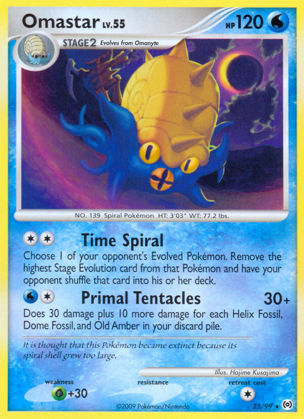 Omastar (23/99) [Platinum: Arceus] | Tabernacle Games