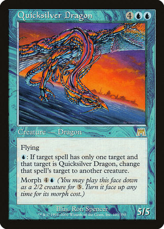 Quicksilver Dragon [Onslaught] | Tabernacle Games