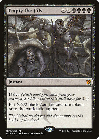 Empty the Pits [Khans of Tarkir] | Tabernacle Games
