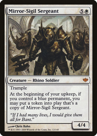 Mirror-Sigil Sergeant [Conflux] | Tabernacle Games