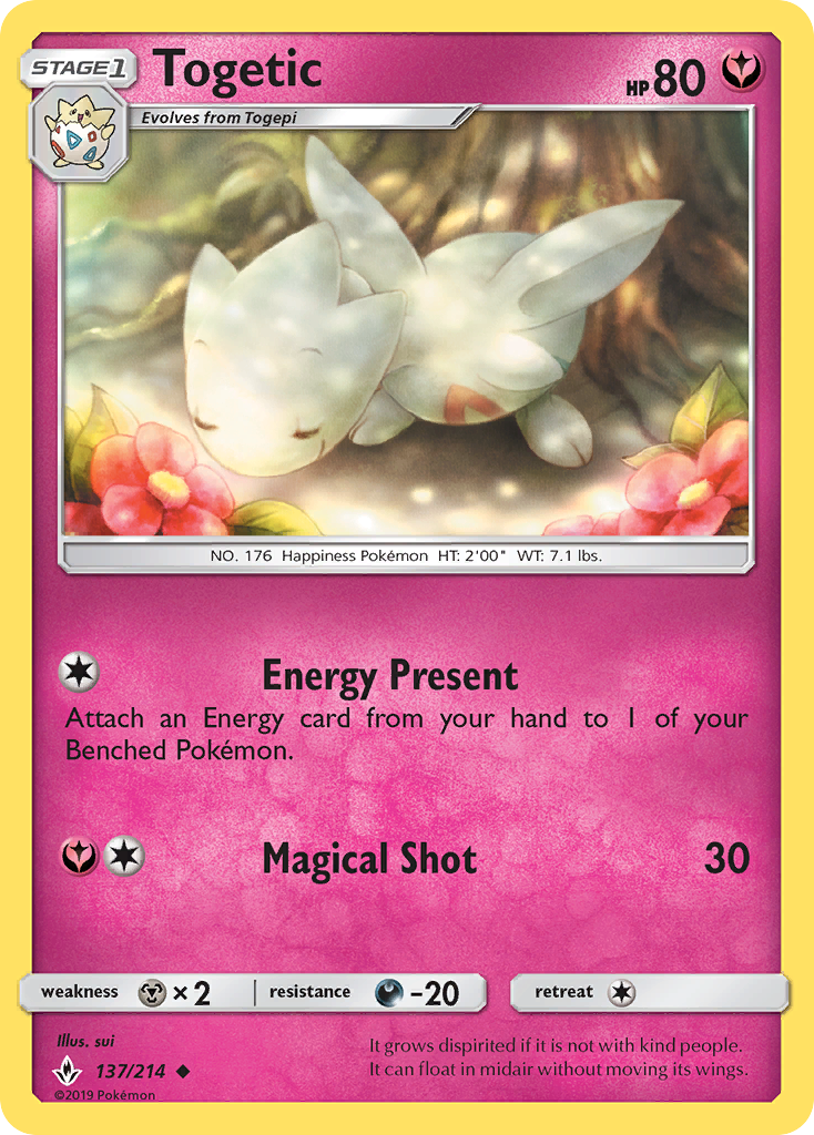 Togetic (137/214) [Sun & Moon: Unbroken Bonds] | Tabernacle Games