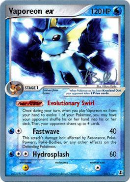 Vaporeon ex (110/113) (Eeveelutions - Jimmy Ballard) [World Championships 2006] | Tabernacle Games