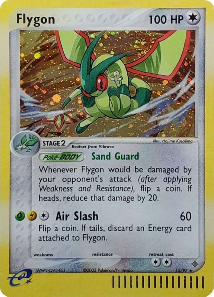 Flygon (15/97) (Theme Deck Exclusive) [EX: Dragon] | Tabernacle Games
