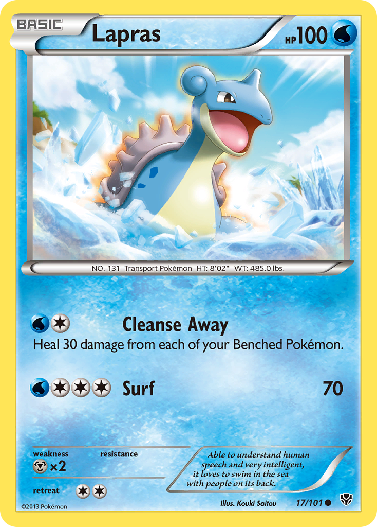 Lapras (17/101) [Black & White: Plasma Blast] | Tabernacle Games