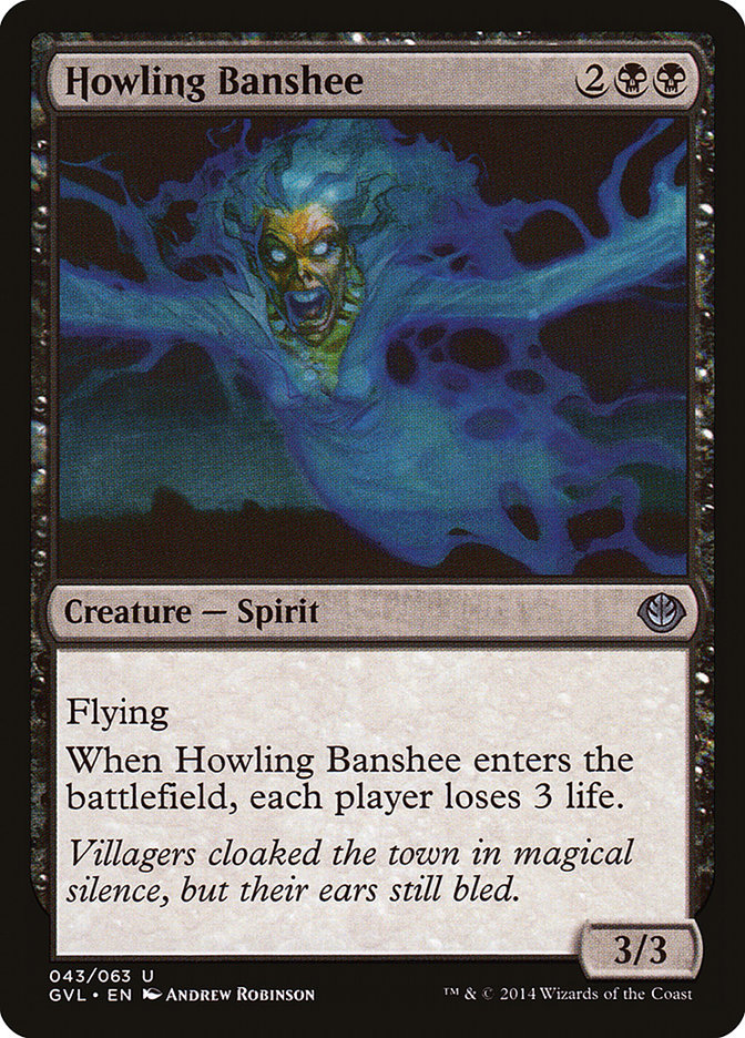 Howling Banshee (Garruk vs. Liliana) [Duel Decks Anthology] | Tabernacle Games