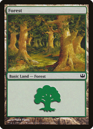 Forest (44) [Duel Decks: Knights vs. Dragons] | Tabernacle Games