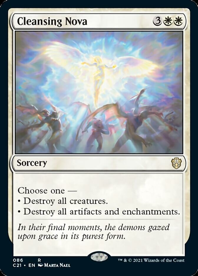 Cleansing Nova [Commander 2021] | Tabernacle Games