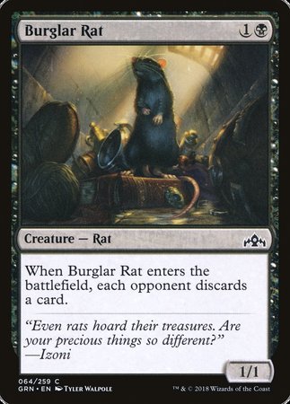 Burglar Rat [Guilds of Ravnica] | Tabernacle Games