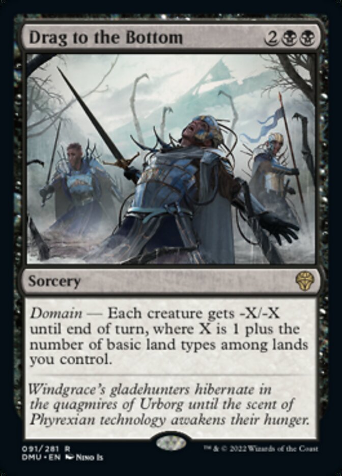 Drag to the Bottom [Dominaria United] | Tabernacle Games