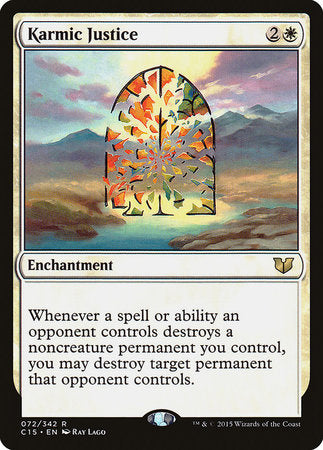 Karmic Justice [Commander 2015] | Tabernacle Games