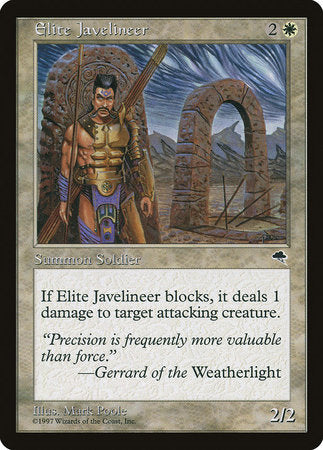 Elite Javelineer [Tempest] | Tabernacle Games