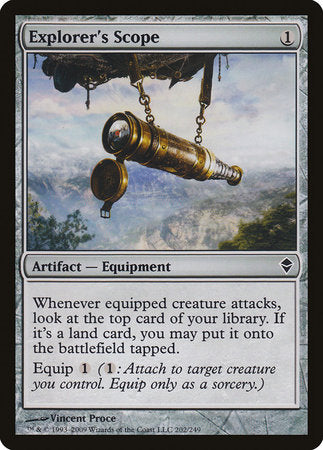 Explorer's Scope [Zendikar] | Tabernacle Games