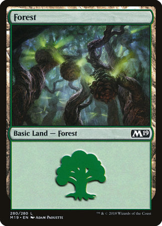 Forest (280) [Core Set 2019] | Tabernacle Games