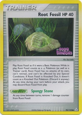 Root Fossil (93/110) (Stamped) [EX: Holon Phantoms] | Tabernacle Games