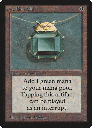 Mox Emerald [Limited Edition Beta] | Tabernacle Games