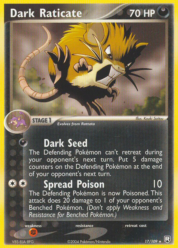 Dark Raticate (17/109) [EX: Team Rocket Returns] | Tabernacle Games