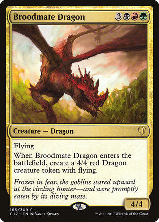 Broodmate Dragon [Commander 2017] | Tabernacle Games