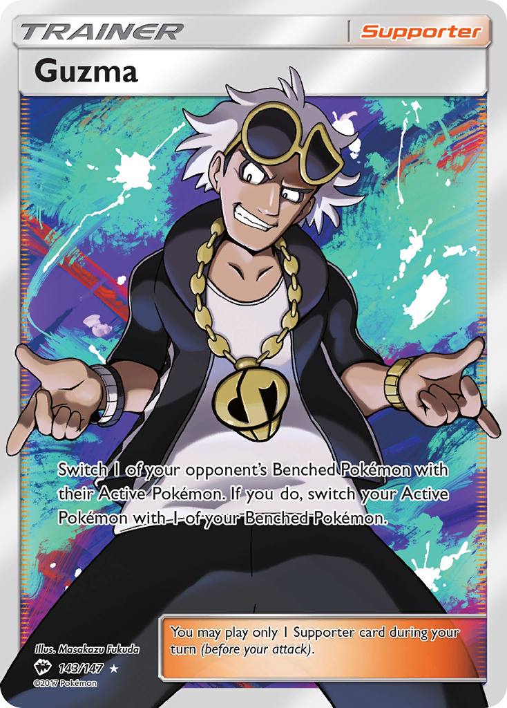 Guzma (143/147) [Sun & Moon: Burning Shadows] | Tabernacle Games