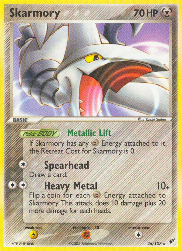 Skarmory (26/107) [EX: Deoxys] | Tabernacle Games