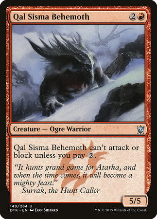 Qal Sisma Behemoth [Dragons of Tarkir] | Tabernacle Games