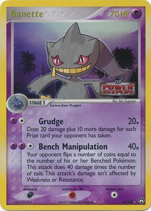 Banette (4/108) (Stamped) [EX: Power Keepers] | Tabernacle Games