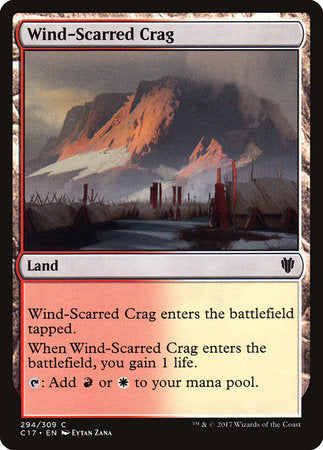 Wind-Scarred Crag [Commander 2017] | Tabernacle Games