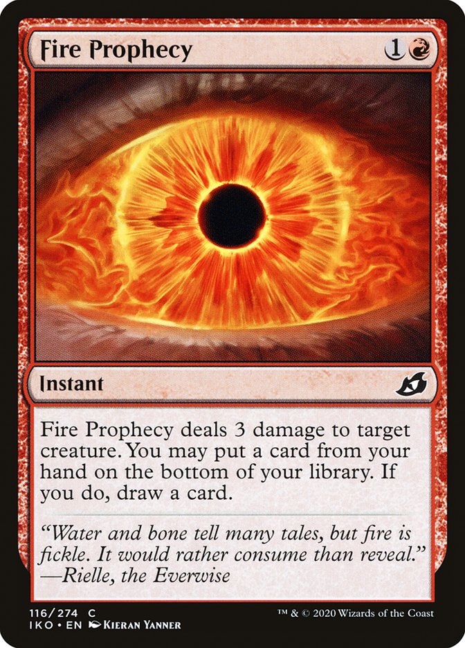Fire Prophecy [Ikoria: Lair of Behemoths] | Tabernacle Games