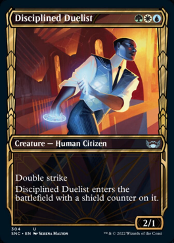 Disciplined Duelist (Showcase Golden Age) [Streets of New Capenna] | Tabernacle Games