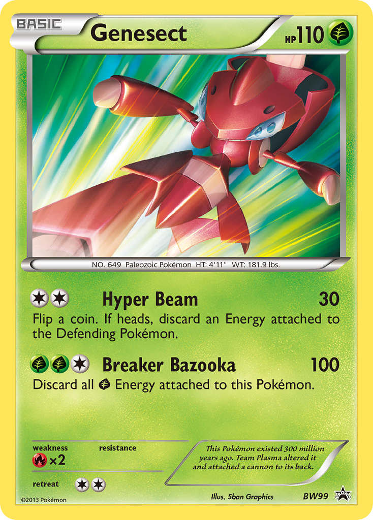 Genesect (BW99) [Black & White: Black Star Promos] | Tabernacle Games