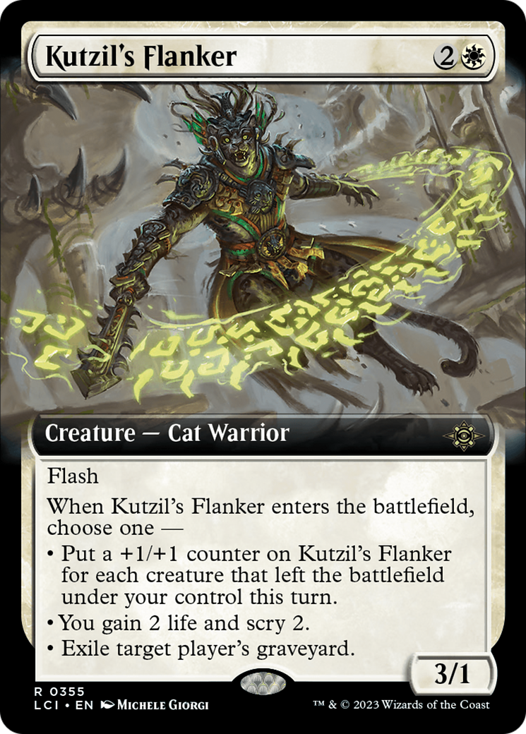 Kutzil's Flanker (Extended Art) [The Lost Caverns of Ixalan] | Tabernacle Games