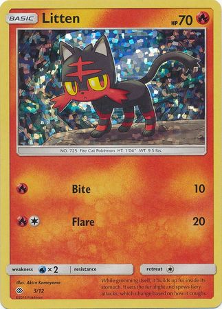 Litten (3/12) [McDonald's Promos: 2017 Collection] | Tabernacle Games