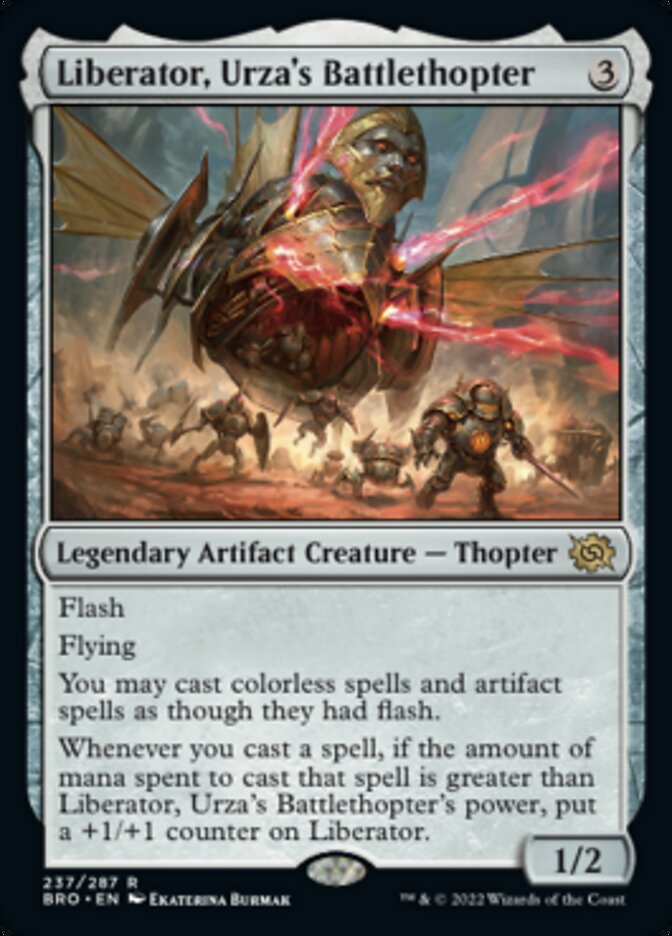 Liberator, Urza's Battlethopter [The Brothers' War] | Tabernacle Games