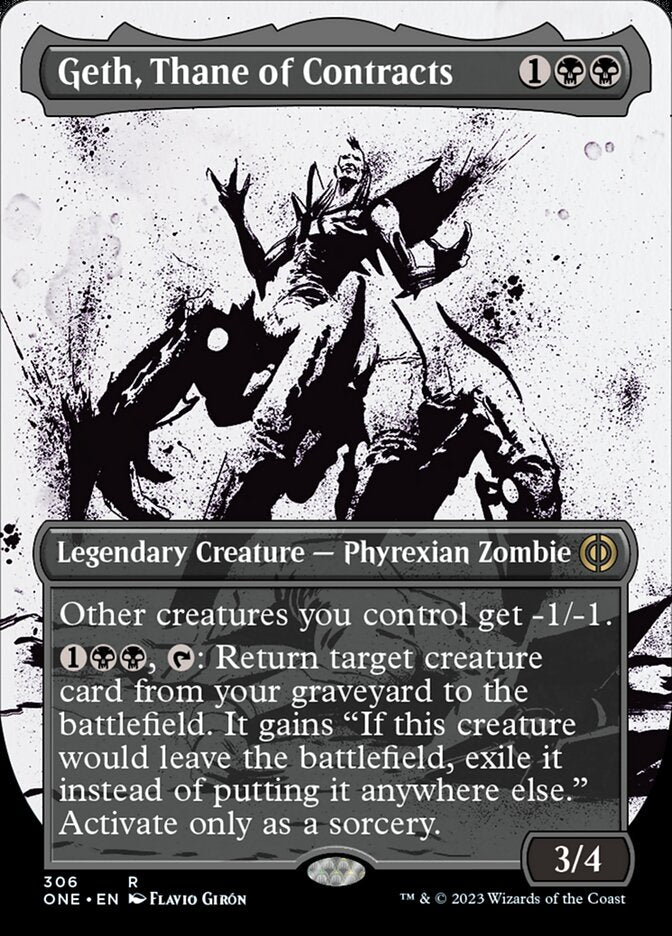 Geth, Thane of Contracts (Borderless Ichor) [Phyrexia: All Will Be One] | Tabernacle Games