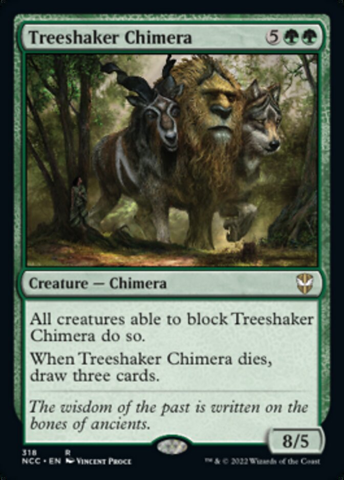 Treeshaker Chimera [Streets of New Capenna Commander] | Tabernacle Games