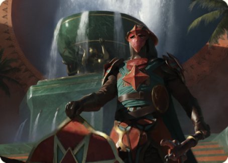 Tomakul Honor Guard Art Card [The Brothers' War Art Series] | Tabernacle Games