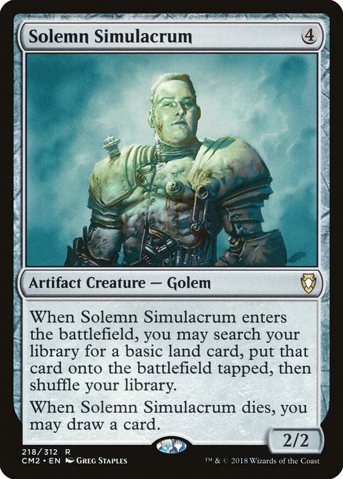 Solemn Simulacrum (218/312) [Commander Anthology Volume II] | Tabernacle Games
