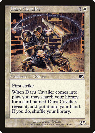 Daru Cavalier [Onslaught] | Tabernacle Games