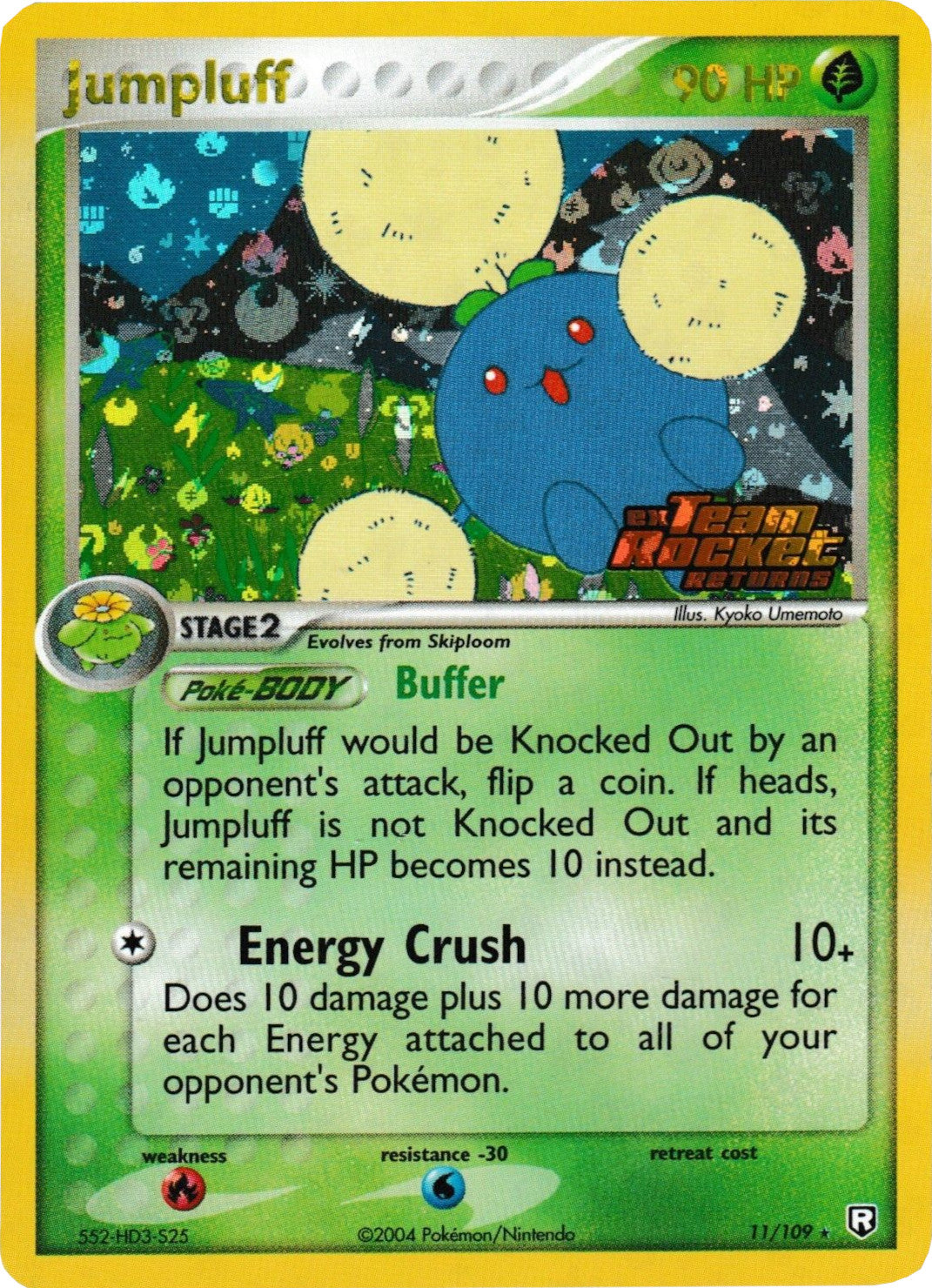 Jumpluff (11/109) (Stamped) [EX: Team Rocket Returns] | Tabernacle Games