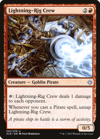 Lightning-Rig Crew [Ixalan] | Tabernacle Games