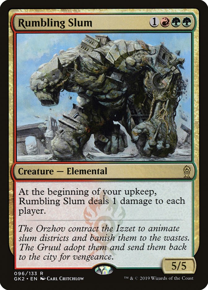 Rumbling Slum [Ravnica Allegiance Guild Kit] | Tabernacle Games