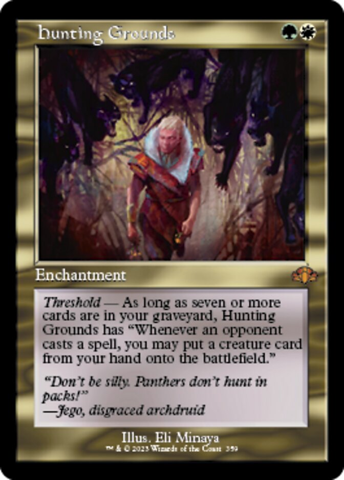 Hunting Grounds (Retro) [Dominaria Remastered] | Tabernacle Games