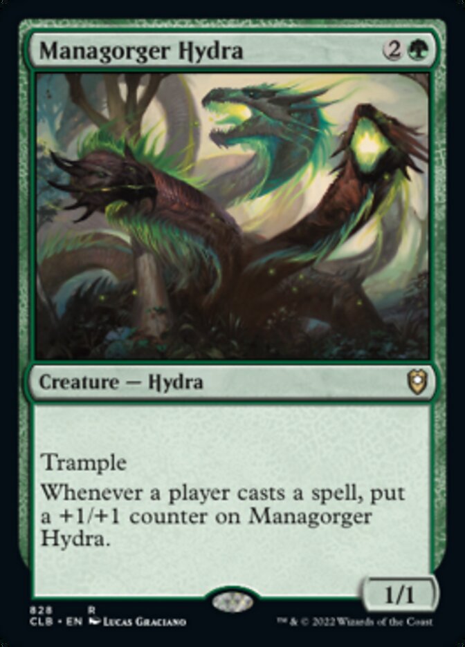 Managorger Hydra [Commander Legends: Battle for Baldur's Gate] | Tabernacle Games