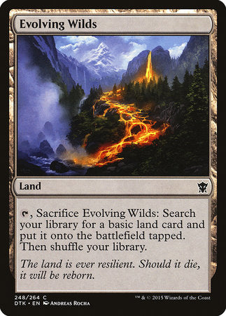 Evolving Wilds [Dragons of Tarkir] | Tabernacle Games