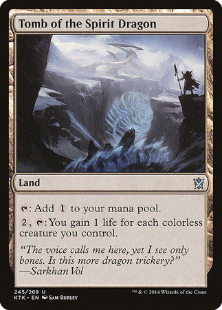 Tomb of the Spirit Dragon [Khans of Tarkir] | Tabernacle Games